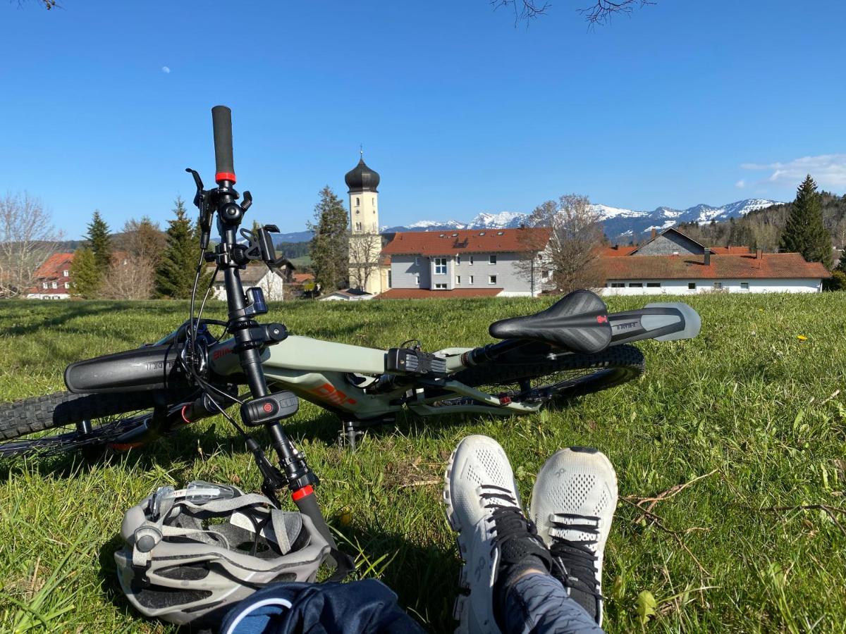 Ferienwohnung Hochgratglueck Oberreute Zewnętrze zdjęcie